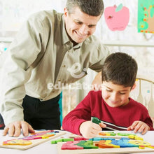 Carregar imagem no visualizador da galeria, Quebra-Cabeça de Madeira Montessori Animais