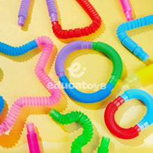 Carregar imagem no visualizador da galeria, Tubo Pop Sensorial - 36 peças 40cm
