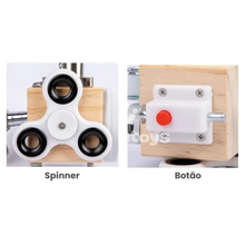 Carregar imagem no visualizador da galeria, Cubo de Atividades Montessori de Madeira!