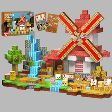 Carregar imagem no visualizador da galeria, Moinho do Vale Encantado - 150 Peças - Blocos Magnéticos Magnecraft