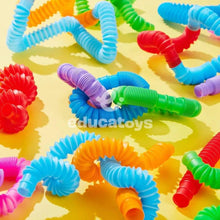 Carregar imagem no visualizador da galeria, Tubo Pop Sensorial - 36 peças 40cm