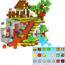Carregar imagem no visualizador da galeria, Refúgio da Montanha de Lava - 100 Peças - Blocos Magnéticos Magnecraft