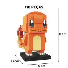 Carregar imagem no visualizador da galeria, Charmander - Pokemon - Blocos de Montar - 118 peças