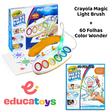 Carregar imagem no visualizador da galeria, Crayola Magic Light Brush - Pintura sem bagunça