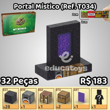 Carregar imagem no visualizador da galeria, Blocos Magnéticos Minecraft - Vários Modelos