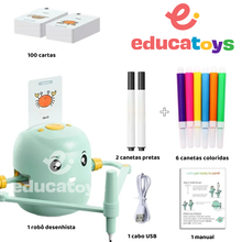 Carregar imagem no visualizador da galeria, Robô Desenhista Interativo