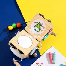 Carregar imagem no visualizador da galeria, Cubo de Atividades Oito Faces Montessori