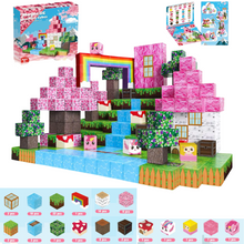 Carregar imagem no visualizador da galeria, Aldeia das Flores Encantadas - 100 Peças - Blocos Magnéticos Magnecraft