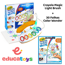 Carregar imagem no visualizador da galeria, Crayola Magic Light Brush - Pintura sem bagunça