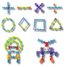 Carregar imagem no visualizador da galeria, Blocos de Silicone para Montar com Sucção - Redondo