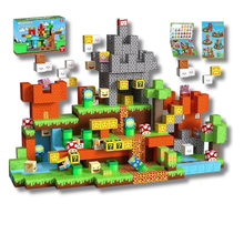 Carregar imagem no visualizador da galeria, Castelo das Estrelas Mágicas - 150 Peças - Blocos Magnéticos Magnecraft