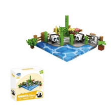 Carregar imagem no visualizador da galeria, Refúgio dos Pandas de Bambu - Personagens - Blocos Magnéticos Magnecraft