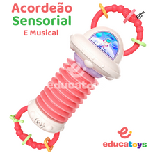 Carregar imagem no visualizador da galeria, Acordeão Sensorial e Musical Montessori