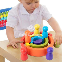 Carregar imagem no visualizador da galeria, Blocos de Arco-íris em Madeira