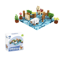 Carregar imagem no visualizador da galeria, Refúgio da Lhama Andina - Personagens - Blocos Magnéticos Magnecraft