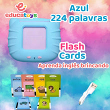 Carregar imagem no visualizador da galeria, Flash Cards. Tá na hora do inglês com EducaToys