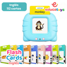 Carregar imagem no visualizador da galeria, Flash Cards Multilíngue: Inglês, Russo, Espanhol ou Francês