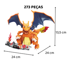 Carregar imagem no visualizador da galeria, Charizard - Pokemon - Blocos de Montar - 273 Peças