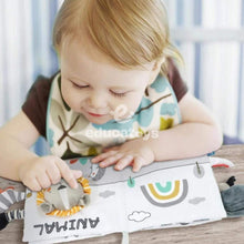 Carregar imagem no visualizador da galeria, Livrinho de Pano Animais Divertidos