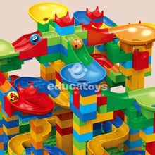 Carregar imagem no visualizador da galeria, Circuito de Bolinhas Marble Run Race Set