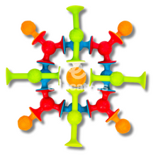 Carregar imagem no visualizador da galeria, Blocos de Silicone para Montar com Sucção - Redondo