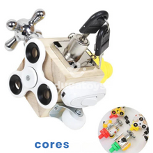 Carregar imagem no visualizador da galeria, Cubo de Atividades Montessori de Madeira!