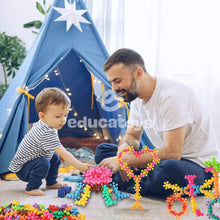 Carregar imagem no visualizador da galeria, Blocos de Construção - Flocos de Neve 200 Peças