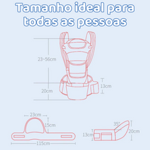 Carregar imagem no visualizador da galeria, Canguru Ergonômico Multifuncional Para Bebê - BabyNest