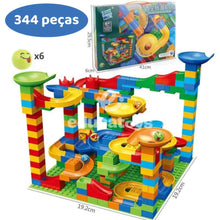 Carregar imagem no visualizador da galeria, Circuito de Bolinhas Marble Run Race Set