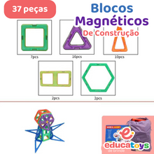 Carregar imagem no visualizador da galeria, Blocos de Construção Magnéticos