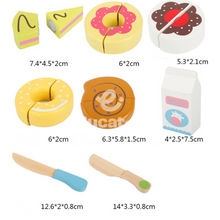 Carregar imagem no visualizador da galeria, Kit Cozinha Montessori em madeira com ímã