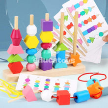 Carregar imagem no visualizador da galeria, Puzzle Montessori em Madeira