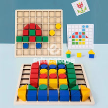 Carregar imagem no visualizador da galeria, Blocos Criativos de Madeira