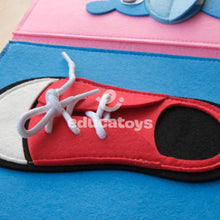 Carregar imagem no visualizador da galeria, Livro Sensorial Montessori em Feltro