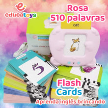 Carregar imagem no visualizador da galeria, Flash Cards. Tá na hora do inglês com EducaToys
