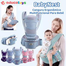 Carregar imagem no visualizador da galeria, Canguru Ergonômico Multifuncional Para Bebê - BabyNest
