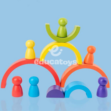 Carregar imagem no visualizador da galeria, Blocos de Arco-íris em Madeira
