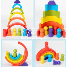 Carregar imagem no visualizador da galeria, Blocos de Arco-íris em Madeira
