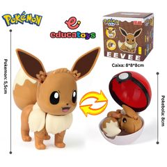 Eevee - Pokébola com Pokémon