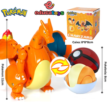 Carregar imagem no visualizador da galeria, Charizard - Pokébola com Pokémon
