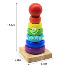 Carregar imagem no visualizador da galeria, Torre de Empilhar Montessori
