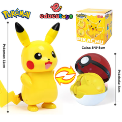 Pikachu 2 - Pokébola com Pokémon