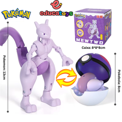 Mewtwo - Pokébola com Pokémon