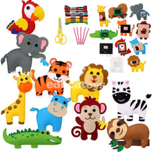 Carregar imagem no visualizador da galeria, Kit de Costura Infantil Montessori - Alinhavo
