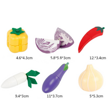 Carregar imagem no visualizador da galeria, Kit Cozinha Montessori em madeira com ímã
