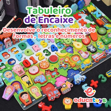 Carregar imagem no visualizador da galeria, Tabuleiro Educativo Multifuncional
