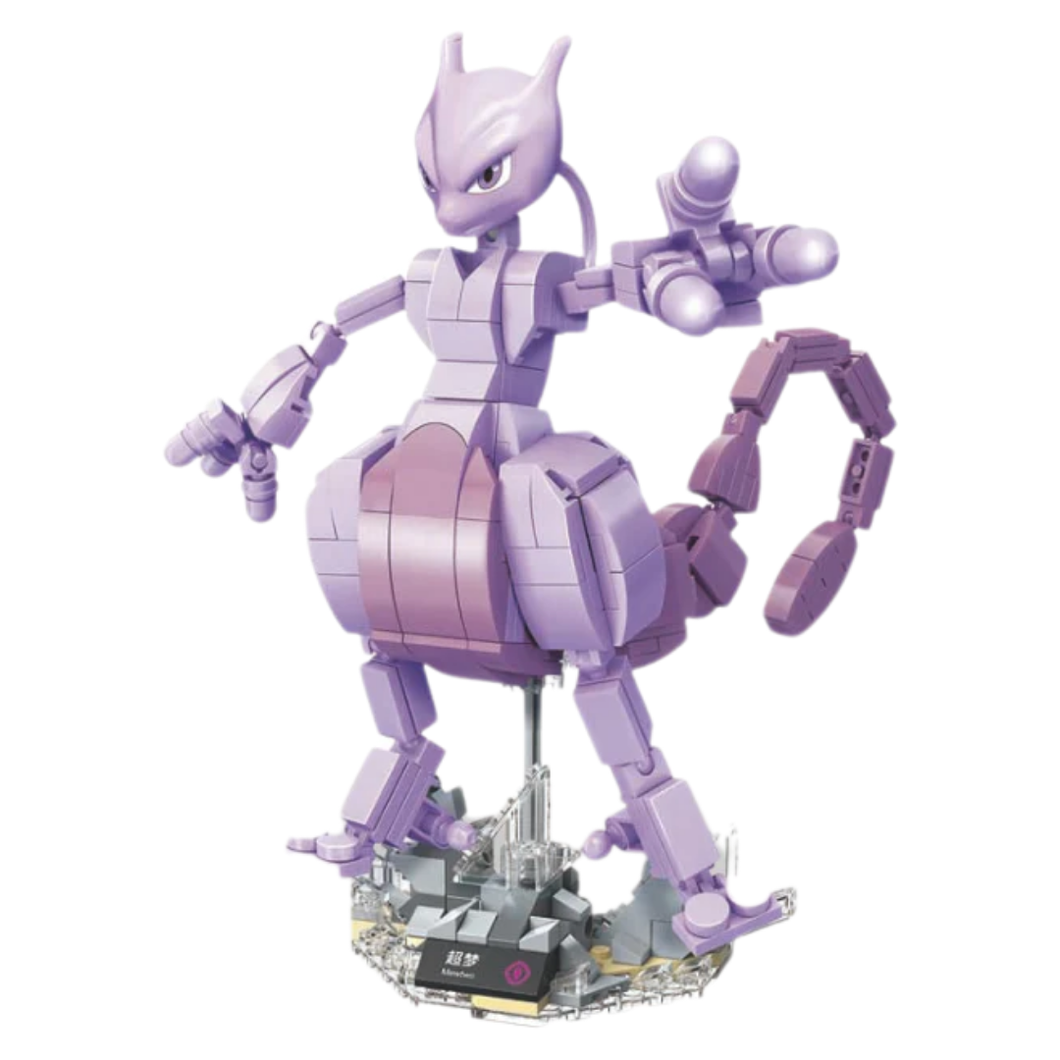 Mewtwo - Pokemon - Blocos de Montar - 347 peças