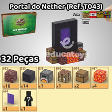 Carregar imagem no visualizador da galeria, Blocos Magnéticos Minecraft - Vários Modelos
