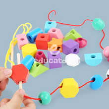 Carregar imagem no visualizador da galeria, Puzzle Montessori em Madeira
