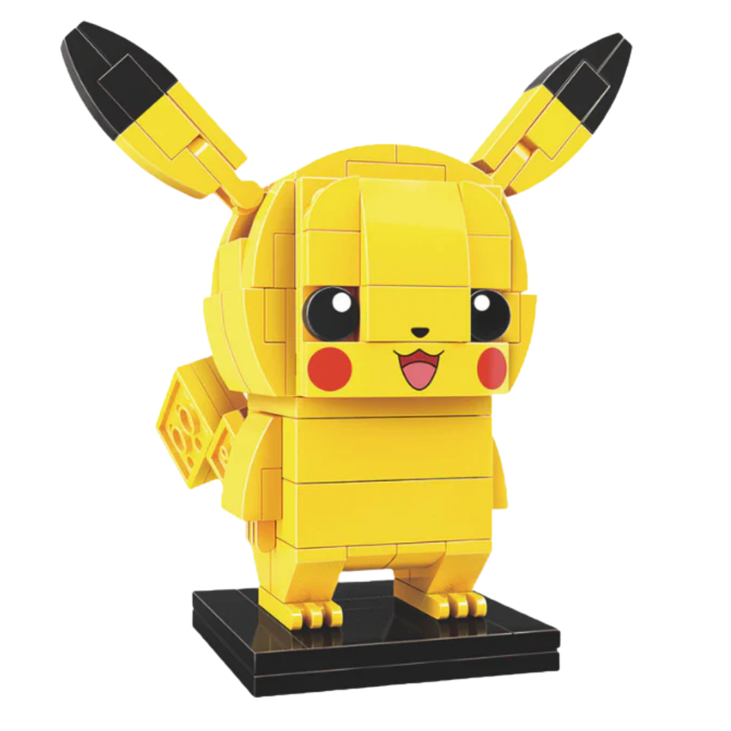 Pikachu - Pokemon - Blocos de Montar - 116 Peças